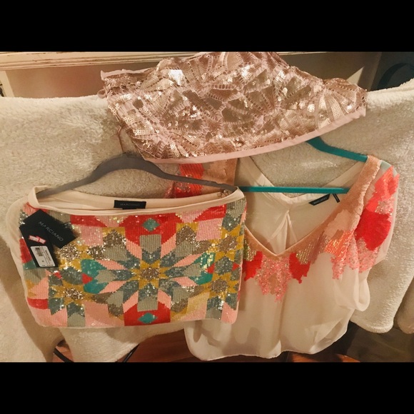 2pc sequin girls nite set with lace bra Leyte - Picture 2 of 2